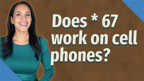 Does * 67 work on Samsung phones?